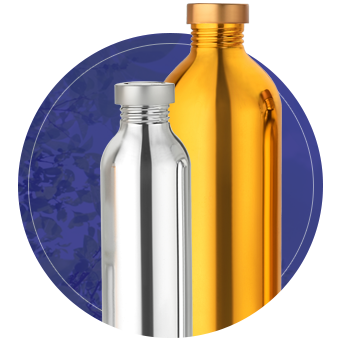 RMI Outer Finished – Anodized Perfumes Packaging Aluminium Bottles Manufacturers UAE, Outer-Finished Anodized Aluminium Bottles