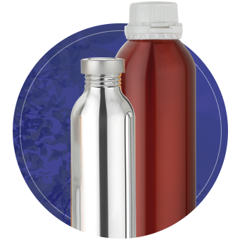 RMI Outer Finished Colour Coated All Types Of Oils Packaging Aluminium Bottles Manufacturers UAE