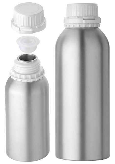 RMI Doom P 28 Aluminium Bottles For Essential Oil, Pharma & Veterinary Packaging Manufacturers UAE, Aluminium Bottle, Flavour Bottle Manufacturer